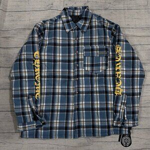 Chrome Hearts Blue Padded Jacket